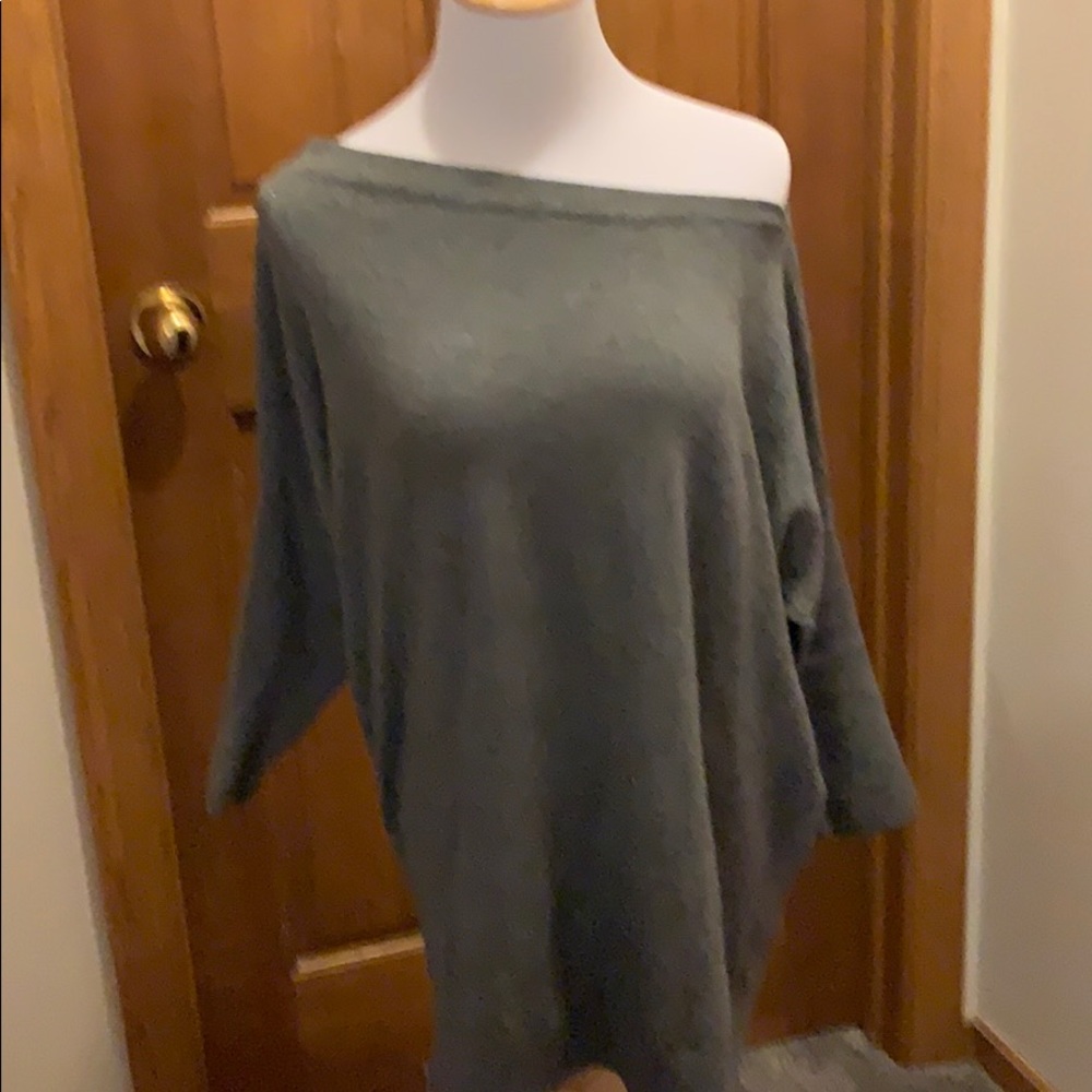 Moth asymmetrical sweater